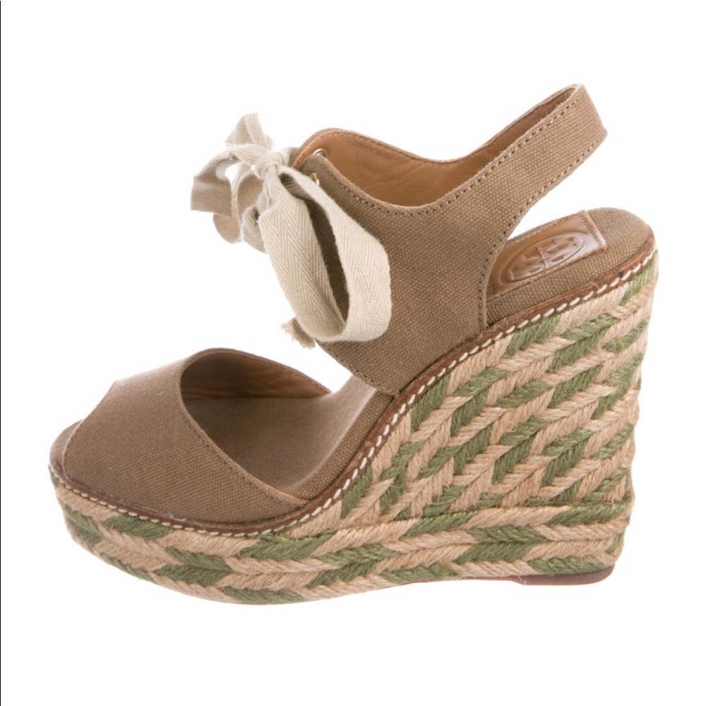 Tory Burch espadrille wedges